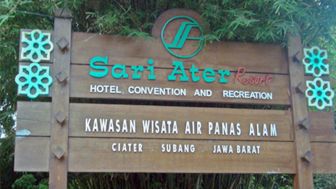 Sari Ater Hot Spring, Obyek Wisata Favorit dan Terpopuler di Subang