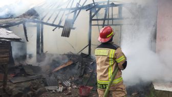 Satu Orang Alami Luka Bakar Akibat Kebakaran Rumah di Wanayasa Purwakarta