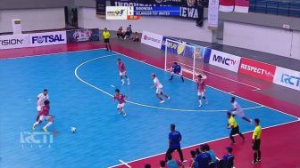 MNC International Futsal Cup 2022: Hasil Babak Pertama Timnas Futsal Indonesia vs Selangor TOT United