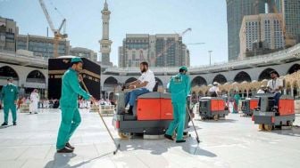 Untuk Kenyamanan Jamaah, Ada 2.200 Pekerja Bersihkan Masjidil Haram