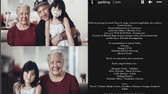 Rest In Peace, Ibu Ganding Marten Meninggal Dunia