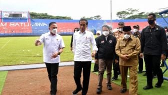 Hore! PSSI Tak Kena Sanksi FIFA Soal Tragedi Kanjuruhan, Jokowi Bilang Begini