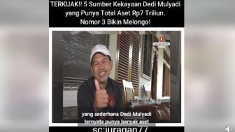 Harta Kekayaan Dedi Mulyadi Capai Rp 7 Triliun, Fakta atau Tidak?