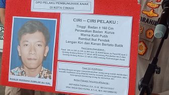 Terungkap, Begini Tampang Pelaku Penusukan Bocah 12 Tahun di Cimahi