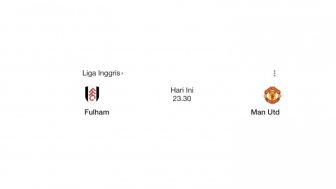 Head to Head Fulham vs Manchester United, Mu Masih Lebih Unggul