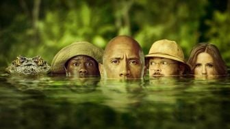 Sinopsis Jumanji: Welcome To The Jungle, Aksi Dwayne Johnson Dalam Dunia Game