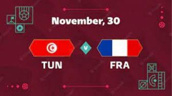 Piala Dunia Qatar 2022: Head to Head Tunisia vs Prancis