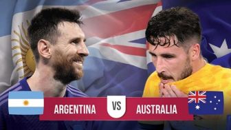Head to Head Argentina vs Australia, Messi dkk Lebih Unggul?