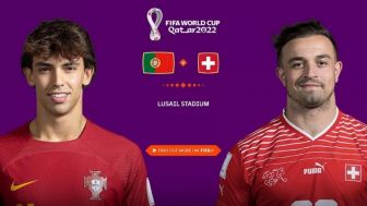 Piala Dunia Qatar 2022: Head to Head Portugal vs Swiss