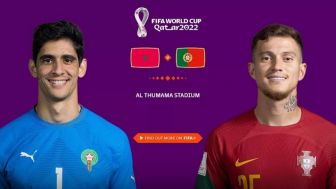 Head to Head Maroko vs Portugal di 8 Besar Piala Dunia Qatar 2022