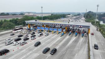 Polri Catat Sudah Ada 62 Ribu Kendaraan Tinggalkan Jakarta Via Cikampek