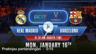 Prediksi Line Up Real Madrid vs Barcelona di Final Supercopa, Tanding Dini Hari Nanti