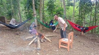 Hindari Kejenuhan, SMPN di Ujung Barat Ini Purwakarta Pilih Metode Belajar di Alam