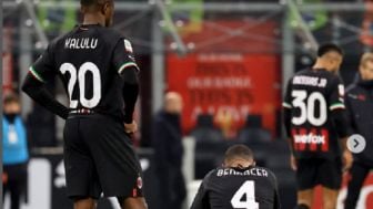 Hasil Bologna vs AC Milan: Rossoneri Menang 2-0