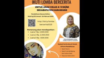 Siswa-siswi SD dan MI Karawang, Buruan Daftar Lomba Bercerita, Ini Syaratnya