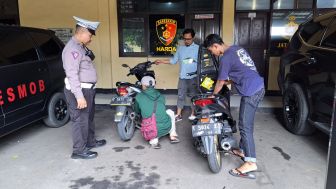 Polisi Purwakarta Razia Motor Knalpot Bising, Alasannya Karena Terima Keluhan Ini