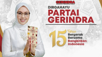 Partai Gerindra Ulang Tahun ke-15, Bupati Purwakarta Anne Ratna Mustika Sampaikan Ini