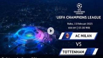 Liga Champions 2022-2023: Head to Head AC Milan vs Tottenham