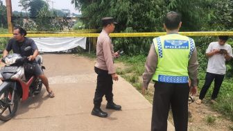 Jembatan Amblas di Purwakarta dipasang Garis Polisi, Ini Tujuannya