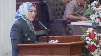 Bupati Purwakarta Anne Ratna Mustika Daftar Caleg DPRD Jabar di Pemilu 2024