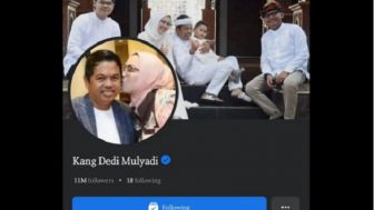 Fanspage Facebook Bercetang Biru Dedi Mulyadi Kena Hack, Netizen: Kita Unfollow Rame-rame