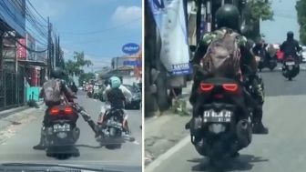 Oknum TNI AU Dapat Sanksi Ini Usai Viral Tendang Pemotor di Bekasi