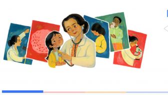 Mengenal Prof. Dr. Julie Sulianti Saroso, Wajahnya Kini Ada di Google Doodle