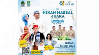 Wargi Jabar Bisa Nikah Tanpa Modal di Bucinfest 2023