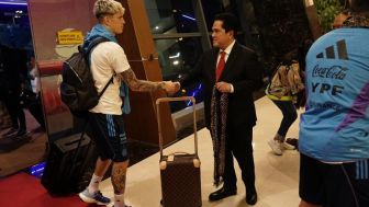 Sambut Kedatangan Pemain Argentina, Erick Thohir Sampaikan Ini