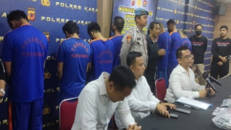 Operasi Antik Lodaya 2023: Polres Karawang Tangkap 8 Pengedar Narkotika