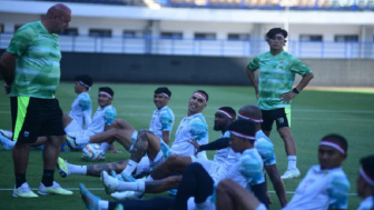 Begini Cara Persib Meriahkan HUT RI ke-78 Saat Latihan