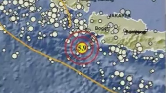 Breaking News! Gempa Bumi M 5,9 Guncang Banten, Terasa Sampai Purwakarta