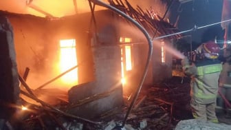 Gegara Ini, Satu Rumah di Ciseureuh Purwakarta Hangus Terbakar