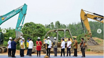 Tinjau Pembangunan IKN, Presiden Jokowi Bilang Begini