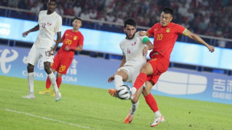 Hasil China vs Vietnam: Kalah 2-0, Golden Star Warriors Main dengan 10 Orang