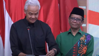 Resmi! Mahfud MD Jadi Cawapres Ganjar Pranowo