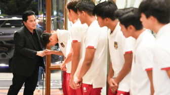 Tiba di Tanah Air, Timnas Indonesia U-17 Langsung Disuntik Motivasi Oleh Erick Thohir