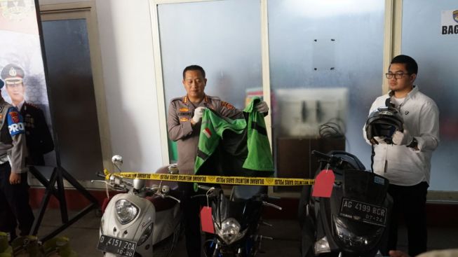 Pakai Jaket Ojol, Lima Pelaku Curanmor Ditangkap Polisi Bandung