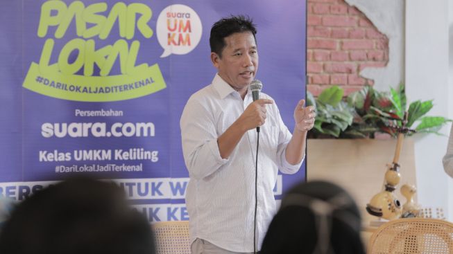 Menteri Koperasi dan UKM Teten Masduki Apresiasi Peluncuran "Pasar Lokal Suara UMKM"