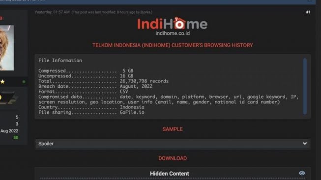 Telkom Klarifikasi Kebocoran Data, Akui Simpan Detail Percakapan Pelanggan IndiHome