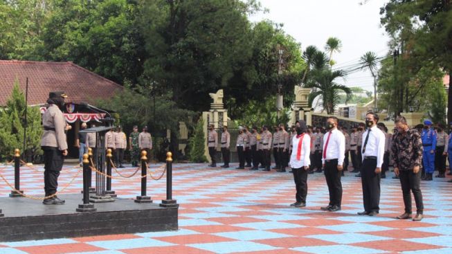 Sebanyak 26 Anggota Reskrim Polres Subang Dapat Penghargaan Pengungkapan Kasus