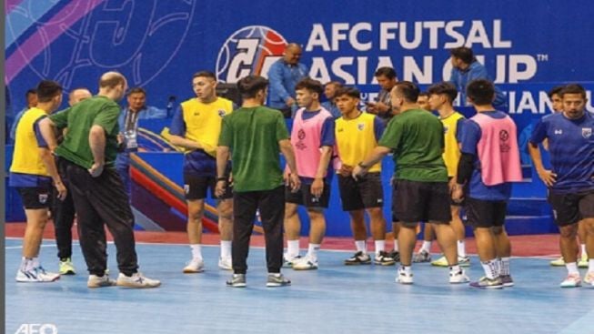 Jelang AFC Futsal Asian Cup 2022, Grup C dan D Gelar Uji Lapangan Saad Al Abdullah Hall Kuwait