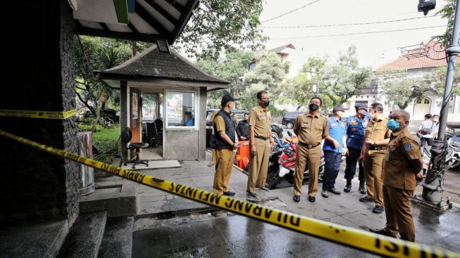 Kantor Bappelitbang Balai Kota Bandung Dipindahkan Sementara