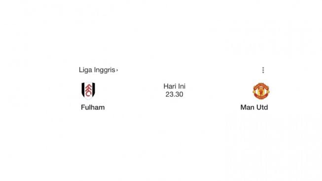 Prediksi Line Up Pemain Fulham vs Manchester United, Ronaldo Bakal Absen?