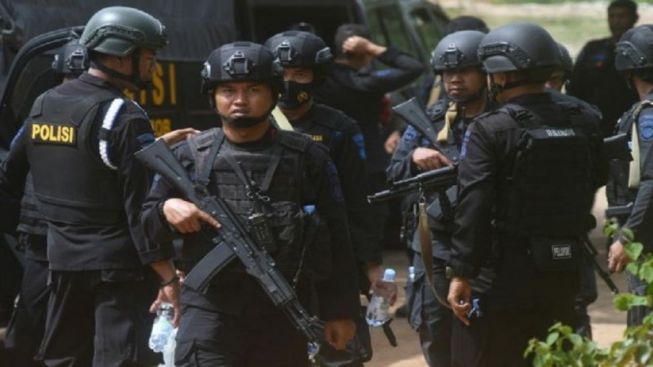 Terbaru! Baku Tembak di Lampung, 2 Teroris Tewas dan 4 Diamankan Densus 88