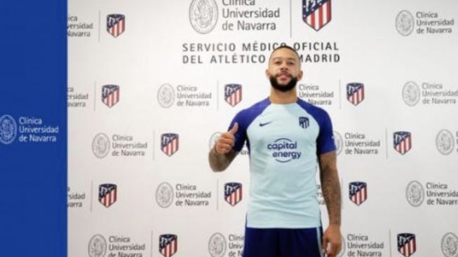 Resmi! Memphis Depay Gabung Atletico Madrid, Sampai Kapan?