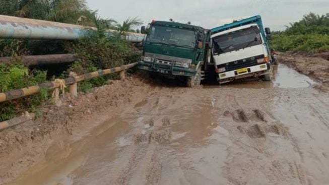 Jalan di Kedung Asem Karawang Rusak Selama 20 Tahun, Warga Dorong Pemkab Segera Perbaiki!