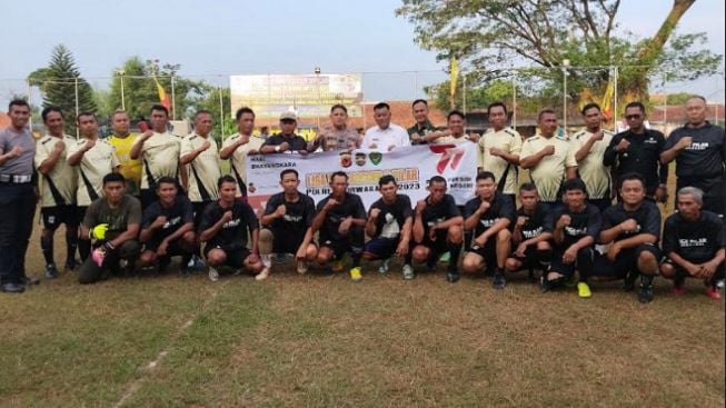 Apresiasi Gelaran Liga Mini Soccer Polres Purwakarta, Sekda Bilang Begini