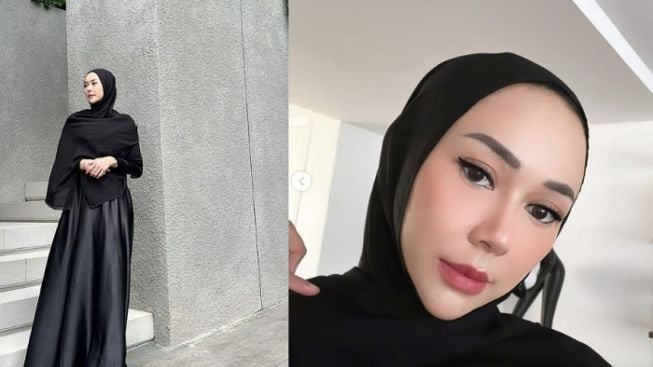 Kebalikan Nathalie Holscher, Aura Kasih Terlihat Pakai hijab