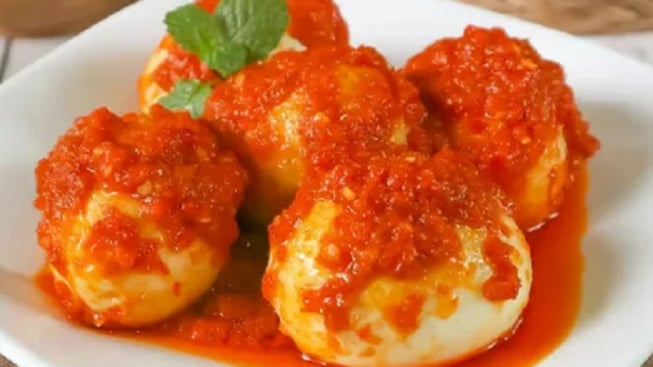 Resep Telur Balado, Hidangan Gurih dan Pedas yang Mengguha Selera